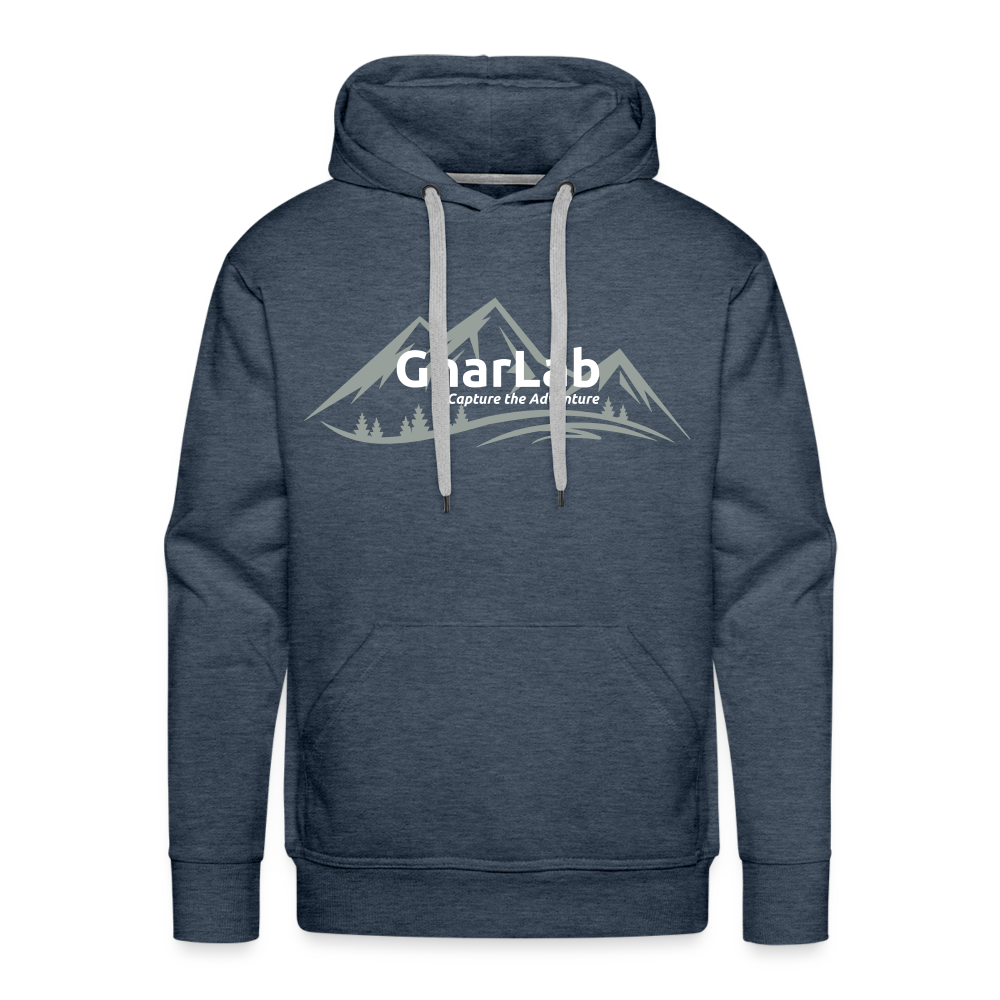 GnarLab Mountains Hoodie - heather denim