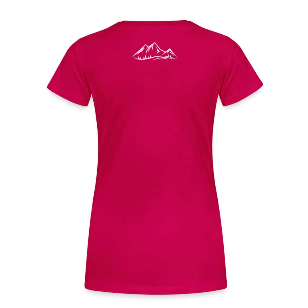 GnarLab w/ Mountains on Back - Women's - dark pink