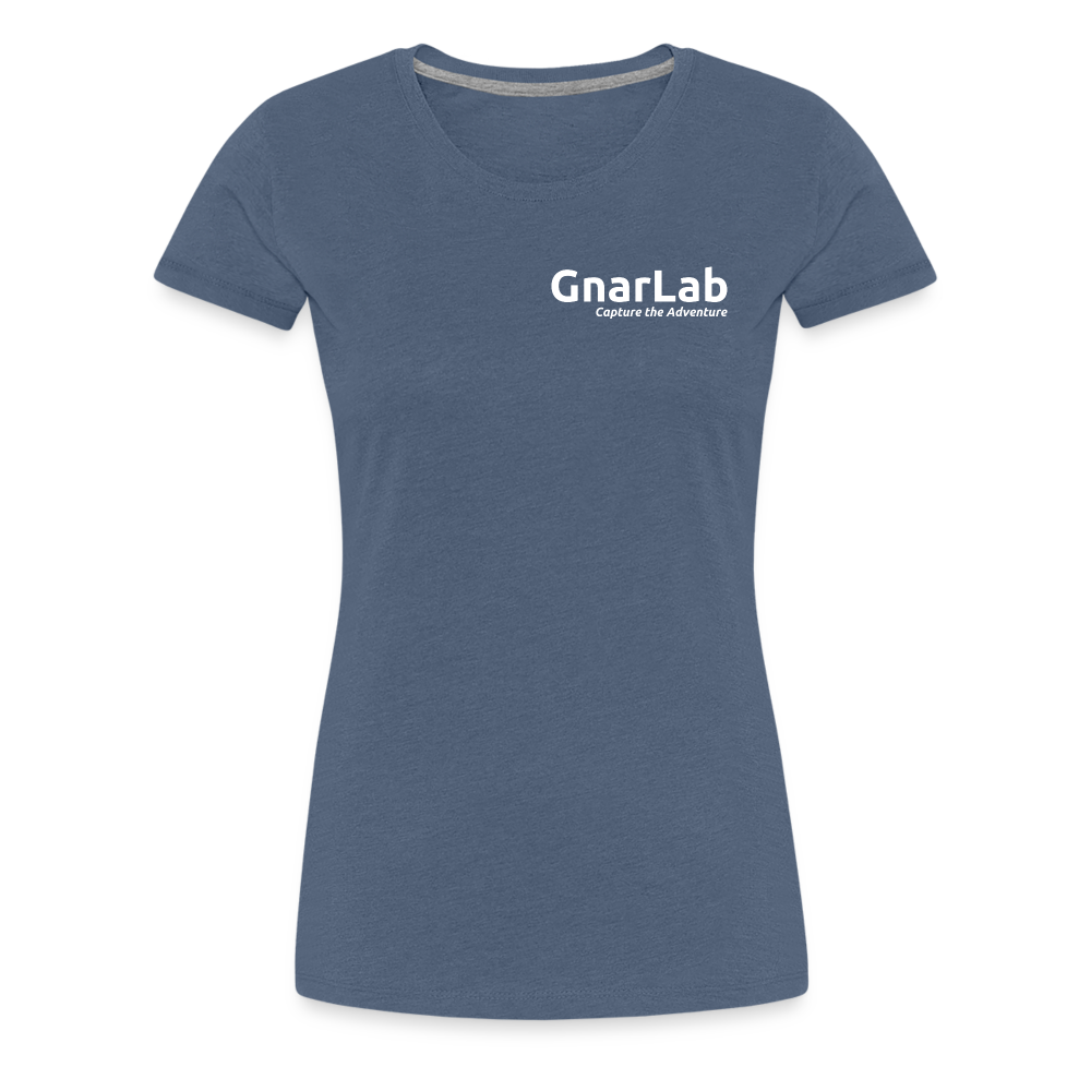 GnarLab w/ Mountains on Back - Women's - heather blue