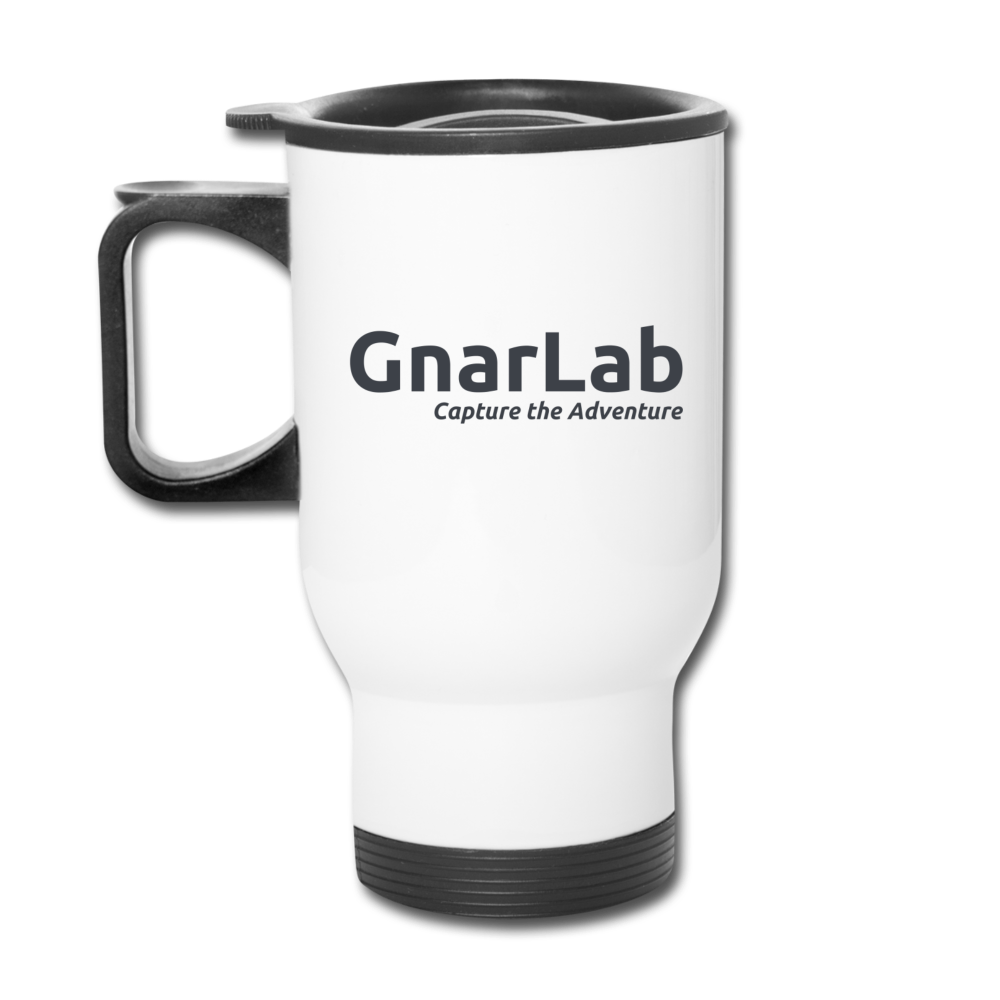 GnarLab Travel Mug - white