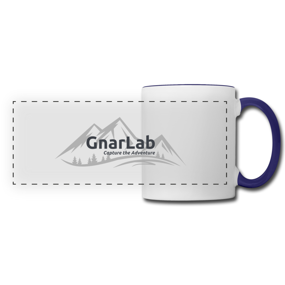 GnarLab Mug - white/cobalt blue