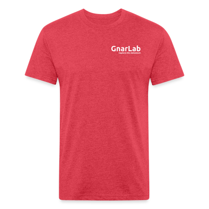 GnarLab W/ Mountains on Back - Men's - heather red
