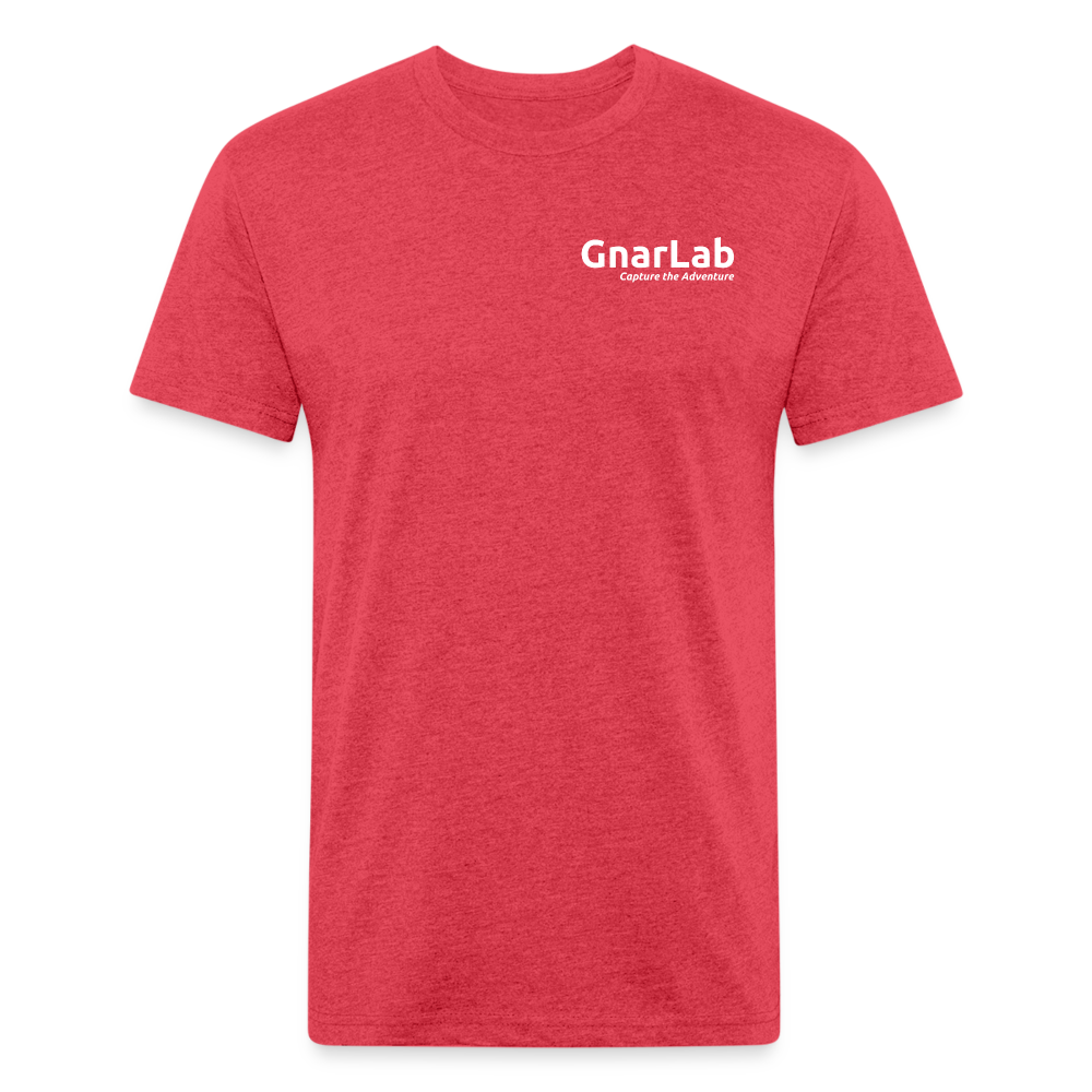 GnarLab W/ Mountains on Back - Men's - heather red