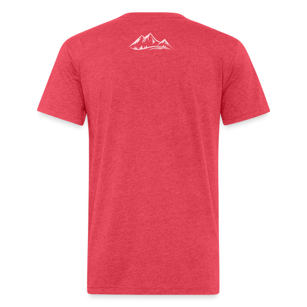 GnarLab W/ Mountains on Back - Men's - heather red