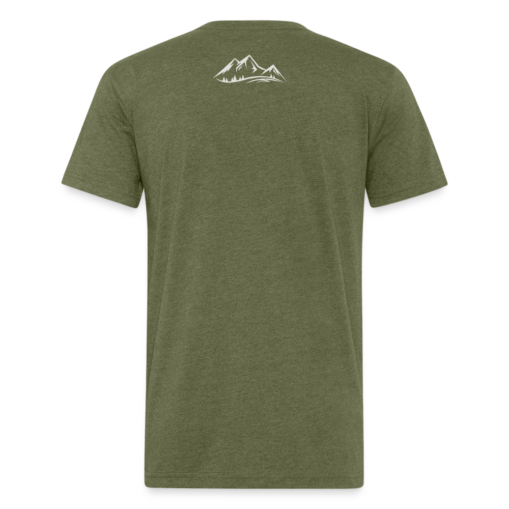 GnarLab W/ Mountains on Back - Men's - heather military green