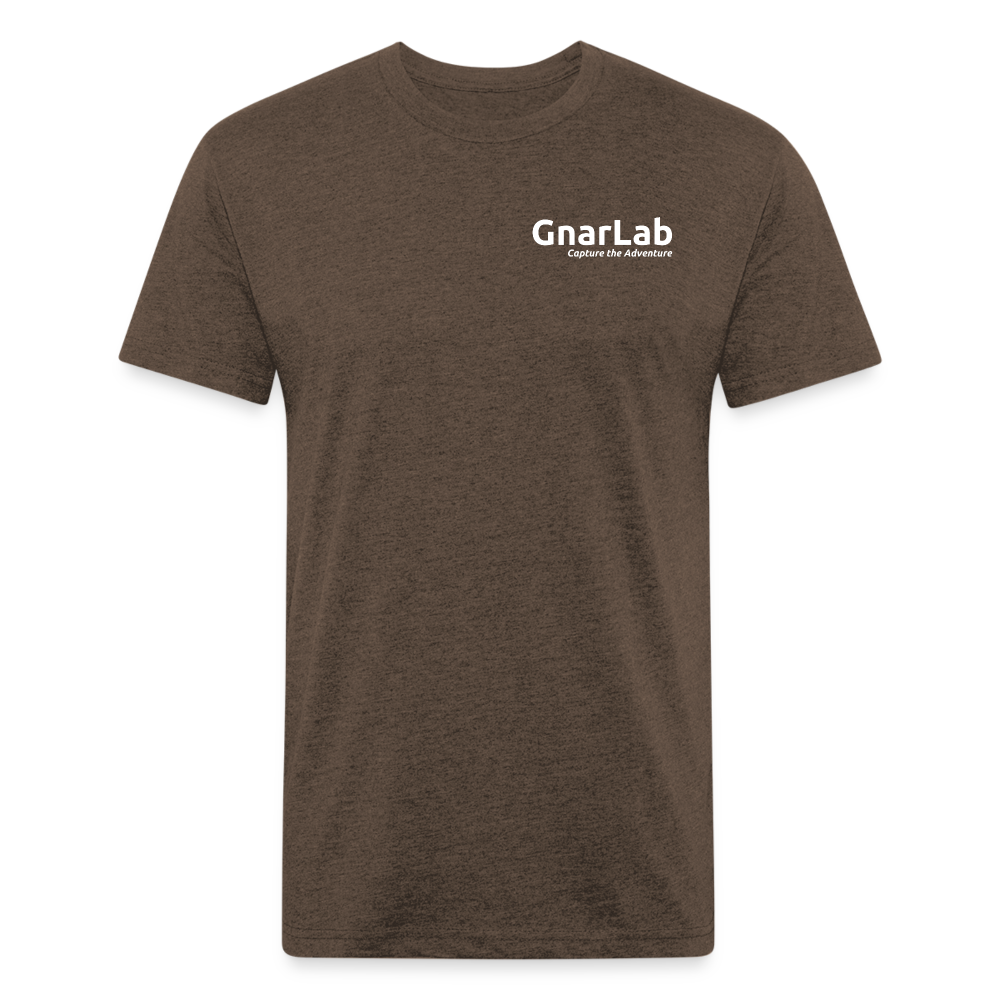 GnarLab W/ Mountains on Back - Men's - heather espresso