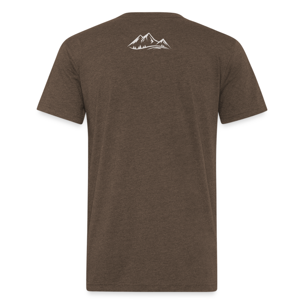 GnarLab W/ Mountains on Back - Men's - heather espresso