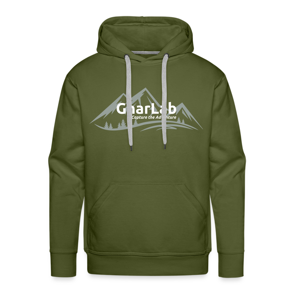 GnarLab Mountains Hoodie - olive green