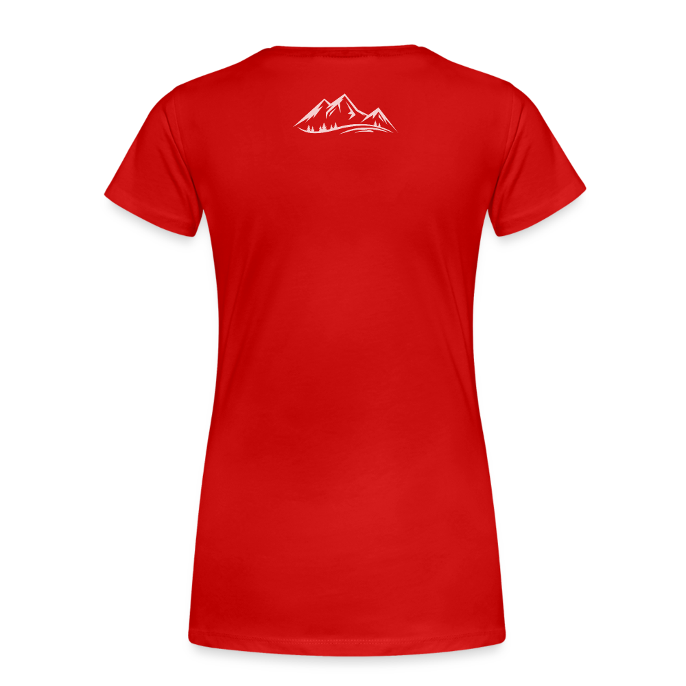GnarLab w/ Mountains on Back - Women's - red