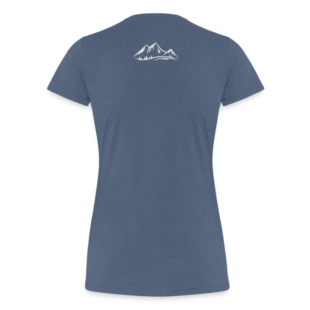 GnarLab w/ Mountains on Back - Women's - heather blue