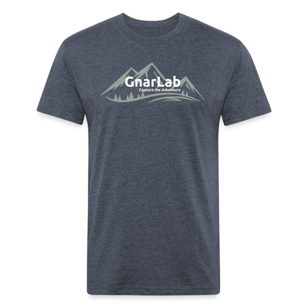 GnarLab Mountains T-Shirt - Men's - heather navy