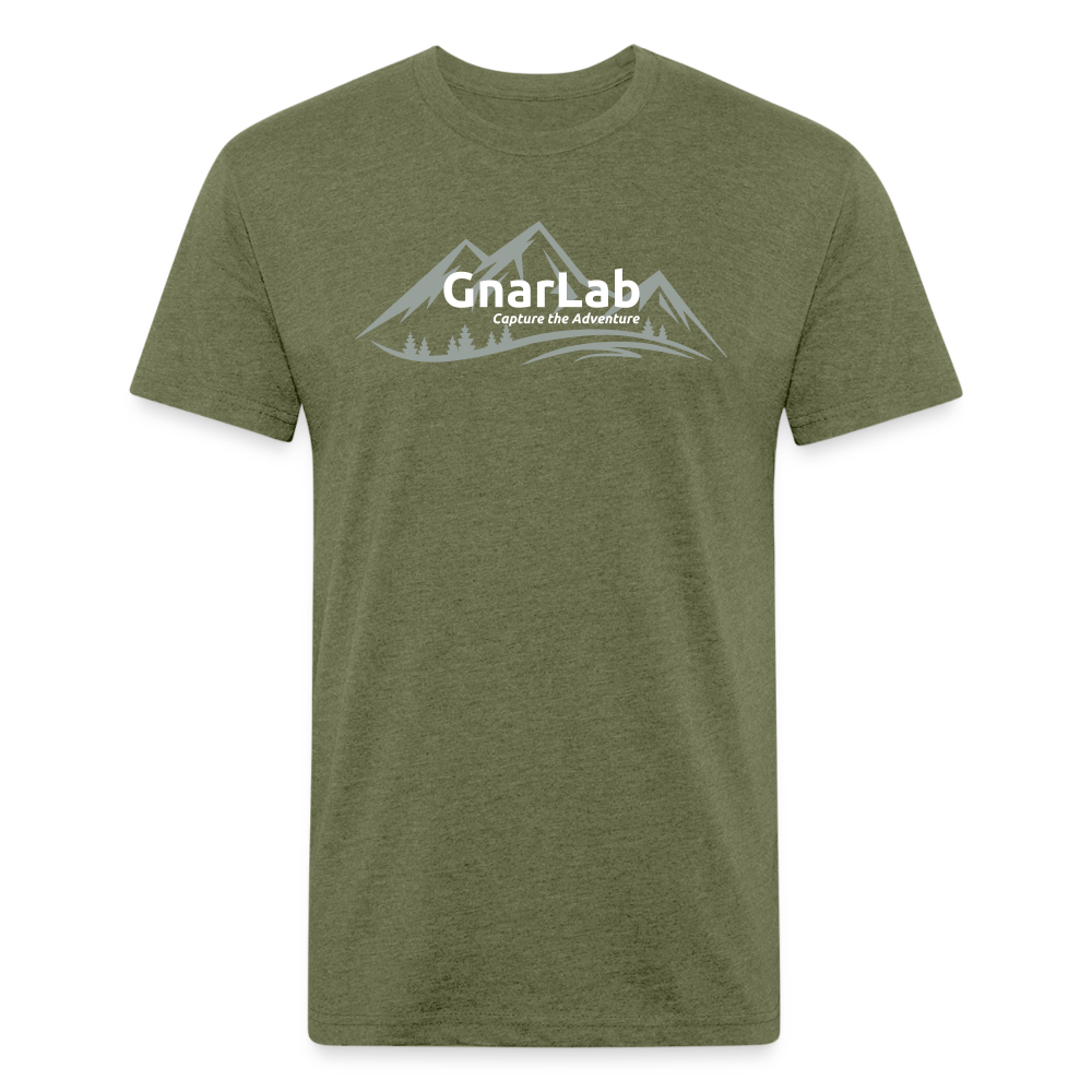 GnarLab Mountains T-Shirt - Men's - heather military green